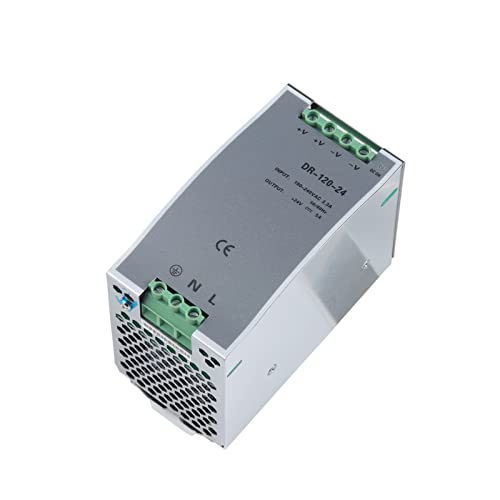 Transformateur 24V a decoupage KLVN DR-120-24 120W avec affichage LED