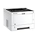 KYOCERA ECOSYS P2235dw Monochrome Laser Printer, 37ppm, Up To Fine 1200 dpi, Gigabit Ethernet, Wireless & Wi-Fi Direct, Mobile Print, Auto-Duplex, LED Control Panel, 256 mb, 250 sheet tray