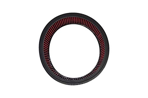 A-Team Performance - Air Filter Element Air Cleaner High Flow Replacement Washable And Reusable Round Cotton Fiber - Compatible With Buick Chevrolet Gmc Ford Mopar Oldsmobile Pontiac (14X5) #TOP3