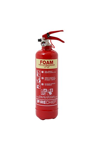 Firechief FMF1 Foam Extinguisher, 1 L, Red - Image 2