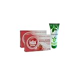 isla® junior Halspastillen – 2x20 Stück inclusive einer Handcreme von vitenda, bei Hustenreiz & Halsschmerzen, mit Isländisch Moos, Erdbeergeschmack, vegan, zuckerfrei, für Kinder ab 4 Jahren
