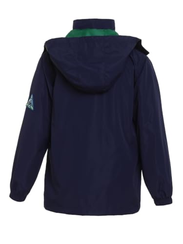 Image of SaphiRose Kids Waterproof Rain Jacket Mesh Lined with Removable Hood