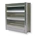 Louver, Wall Opening 18x18In, Galvannealed