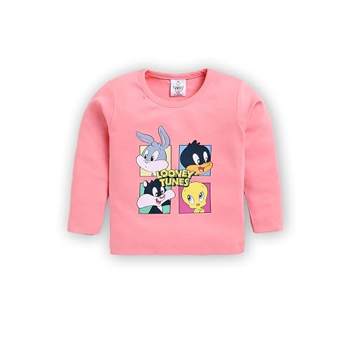 Image of TINYO Boy's Cartoon Regular Fit T-Shirt for Baby Kids