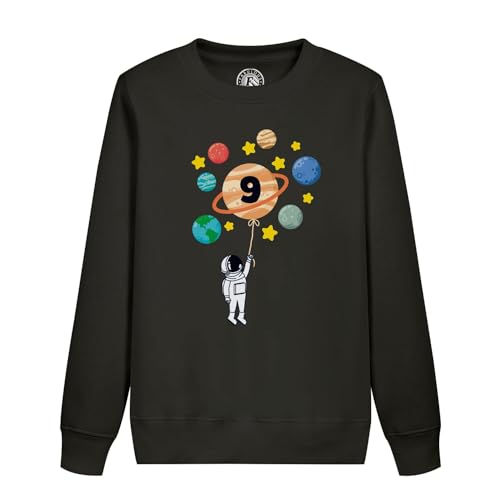 Sweatshirt astronaute 9 ans, idéal pour l'école et les fêtes d'anniversaire