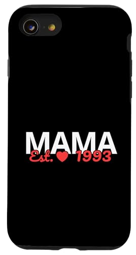 Mama Est 1993 - �a���� ���j�� �ꐫ �X�}�z�P�[�X iPhone SE (2020) / 7 / 8 �p