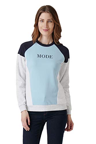 Image of Mode By Red Tape Women Blue Sweatshirt