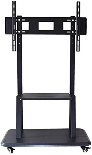 Soporte móvil para TV de piso ajustable para pantallas grandes miniatura 3