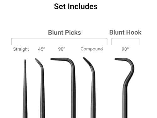 Image of TEKTON Blunt Pick and Hook Set, 5-Piece | PNH90403