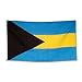 Produktbild Bahamas Flagge Fahne 90 * 150 cm