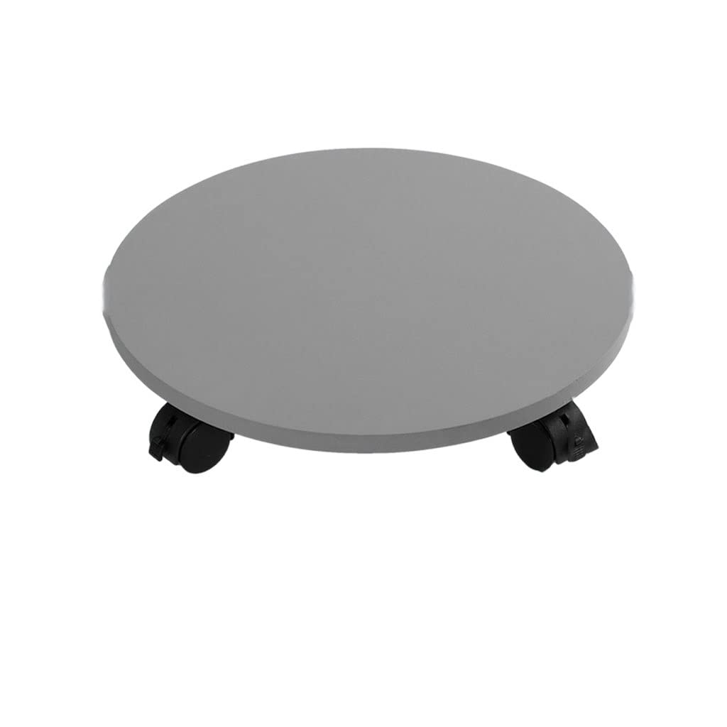 HPTHLY Plant Stand Plant Caddy Round Plant Trolley Flower Pot Tray With Wheeled Plant Cart Flower Pot Base Flower Pot Water Tray Outdoor Plant Stand (A 36Cm)