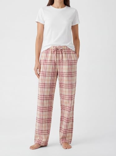 Image of Andrew Scott Women's Flannel Sleep Pants| Lounging PJ Pant | Drawstring & Pockets | Multi Packs & Colors