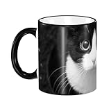 八割れ 猫 ハチワレ猫ちゃん アニメ マグカップ 陶器 マグ スープ マグカップ カップ コーヒーカップ ティーカップ Mug 330ml 磁器 耐熱 食器洗浄機対応 簡潔 人気 かわいい おしゃれ 両面プリント 家庭用 キチン用 プレゼント