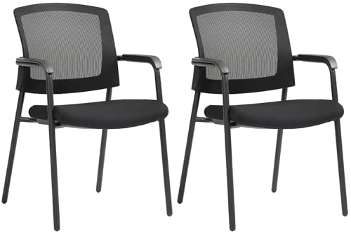 CLP Besucherstuhl 2er Set, Konferenzstuhl Volga, mit Armlehne...