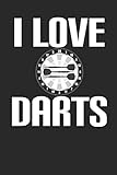 I LOVE DARTS:: Spielmodus Crickets I Notieren von Punkten I Spielblock mit Dart Outs I Mit Freunden im Tunier oder Training I Score Punkte aufnehmen