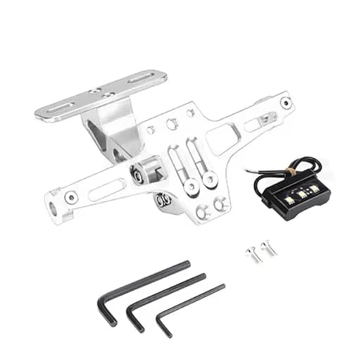 MISINIOKIM ���}�n FZ25 FZ1 FZ6 FZS600 YZFR3 R6 R7 R15 R125 XJ6 XJR1300 �p �o�C�N�i���o�[�v���[�g�z���_�[ �E�B���J�[���C�g�u���P�b�g �o�C�N�p �i���o�[�v���[�g�u���P�b�g(��)