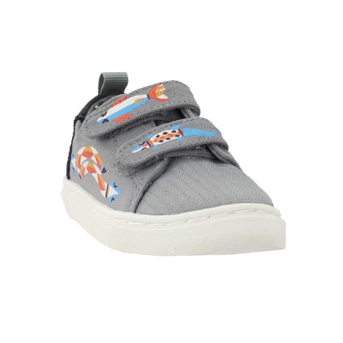 TOMS Toddler Boys Lenny Slip On Sneakers Shoes Casual - Grey2