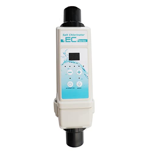 SOFEDY 12g/H Saltwater Chlorinator,EC12 Auto Cleaning Salt Water Pool Chlorine Generator System,Complete Functions Simple Operation Pool Chlorine Generator Chlorinator for SPA Swimming Pool up to 100㎡ - Thumbnail 6