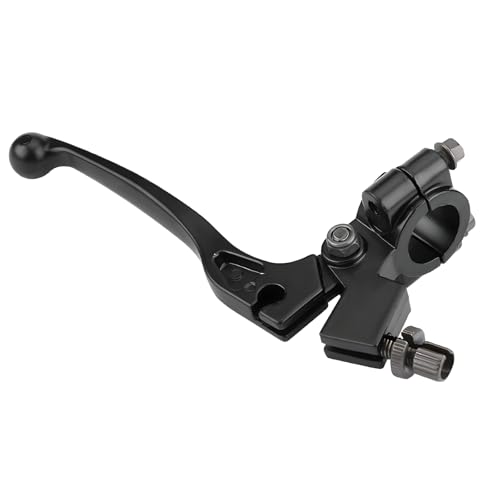 Telituny Palanca de Embrague con Percha, Manillar de 7/8 Pulgadas Palanca de Embrague Plegable Palancas Embrague Freno de Motocicleta Universal para 50CC-125CC Dirt Pit Bike ATV Motocross Motocicleta