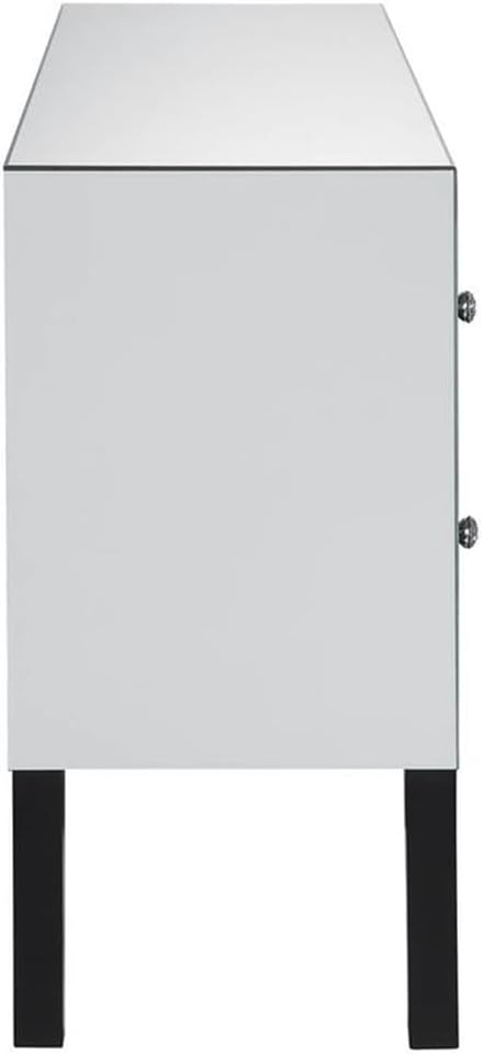 Acme Ratana 4 Drawer Mirrored Vanity Table