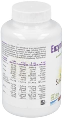 ENZIMAS DIGESTIVAS 100 cap SURA VITASAN