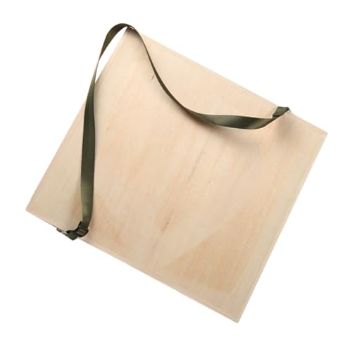 AKOOSY Tavolo da Disegno in Legno con Tracolla Tavola da Pittura Portatile per Artisti Lavagna da Disegno Leggera e Resistente per Studenti e Uso all’Aperto