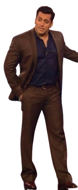 Jodhpuri Safari Suit Fabric Ustitched 900256 Dark Brown