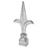 Supvox Praktische Zaunspitzen Metall Zierspitzen Für Außenzäune Gartendekoration Langlebig Robust Einfacher Austausch