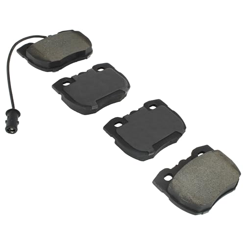 Image of QUALITY-BUILT Front Semi-Metallic Brake Pads, Black Series 1003-0520M, Compatible with 1994-1999 Land Rover Discovery