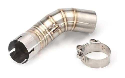 Silencieux d'échappement de moto 51mm avec tube de raccordement intermédiaire Kawasaki Z900