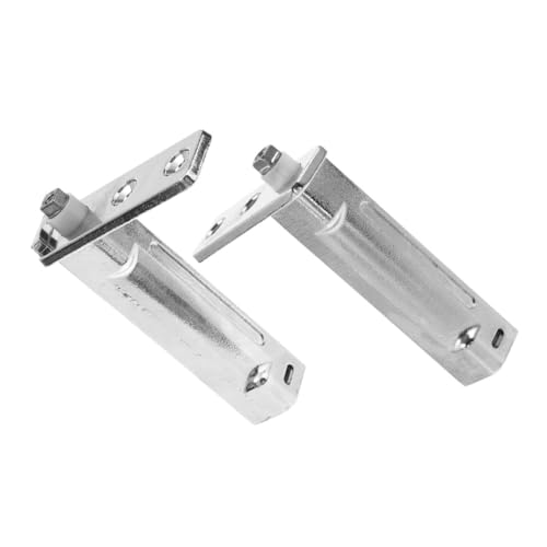 CLISPEED 2 piezas Bisagras Inoxidable para Puerta de Congelador Accesorio para Frigorífico Fácil Instalación sin Herramientas Repuesto para y Comercios