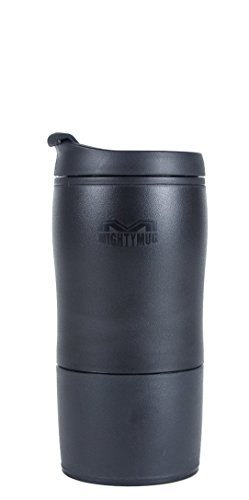 Mighty Mug Mini Tumbler, The Travel Mug That WonÃt Fall, with BPA-free Plastic, Black, 12 oz by Mighty Mug