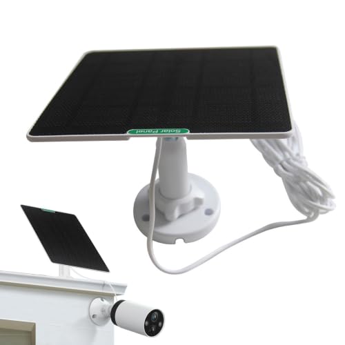 Panel solar portátil de 50W para cámaras y timbres con batería impermeable
