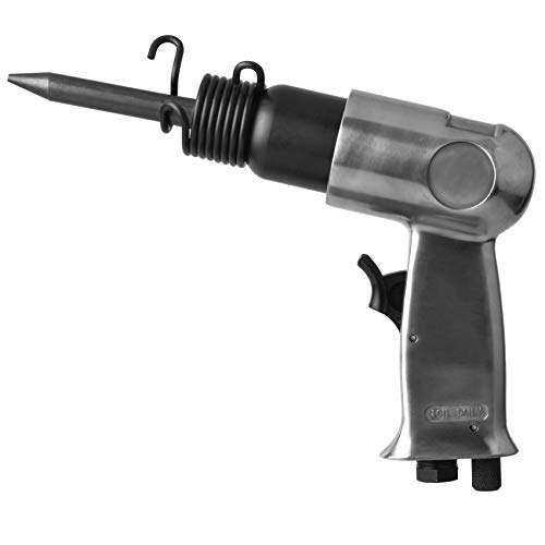 PROSHI 150mm air hammer kit 4-chisels, 4500 BPM, pneumatic hammer shovel tool, air chisel pneumatic shovel tool, pneumatic tools, air shovel by PROSHI - Thumbnail 5