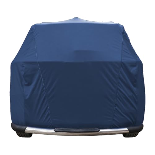 Image of Autofurnish Atom Blue Skin-Fitted Car Body Cover Compatible with KIA Carens 2022 - Atom Blue