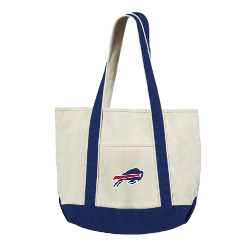 Northwest Buffalo Bills NFL Canvas Tote with Colored Strap