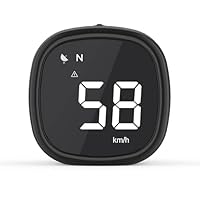 MRCARTOOL M30 Tacho GPS Geschwindigkeitsmesser Digital Neigungsmesser Auto Offroad mit Geschwindigkeits- und Zeitanzeige, DC 5V-24V