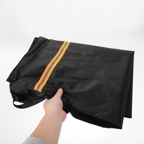 Funda de sillín infantil reflectante y resistente al viento 5
