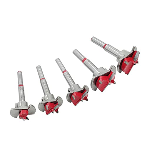 Juego de 5 brocas abiertas para madera en carburo de tungsteno miniatura 4