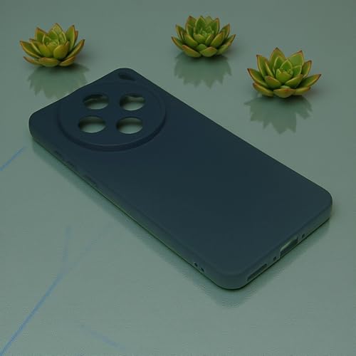 Image of SBMS Silicone Back Cover Case for Vivo X200T 5G | Soft Micro-Fibre Lining Inside | Camera Protection Bump | Shockproof Back Cover Case for Vivo X200T 5G (Candy Cloth Green)