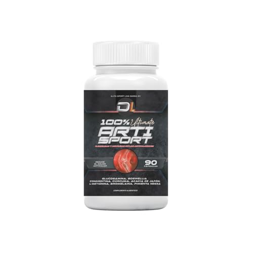 Potente antiinflamatorio y analgésico | Repara y protege músculos y articulaciones | Alivia el dolor y la inflamación | Condroitina, Glucosamina y Cúrcuma | 90 cápsulas