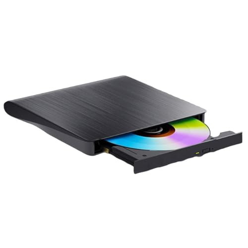 Lecteur Optique Externe pour PC et Bureau - Graveur Disque Fin Haute Vitesse