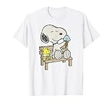 Peanuts - Snoopy Woodstock Bench T-Shirt