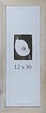 Frame USA Farmhouse Series 12x36 Barnwood Picture Frames (White)