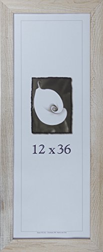 Frame Usa Farmhouse Series 12X36 Barnwood Picture Frames (White) #TOP14