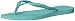Havaianas Women's Slim Sandal Flip Flop, Lake Green/Lake Green, 37 BR/7/8 M US