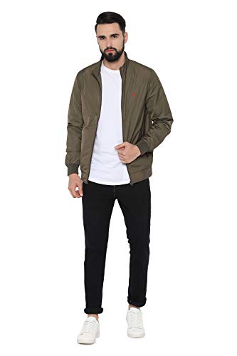 Image of Allen Solly Men's Polyester Short Length Blouson Jacket