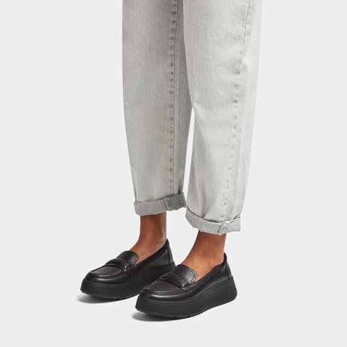 Image of FitFlop Women's F-Mode Suede Flatform Sneaker