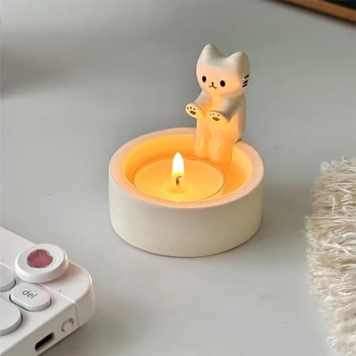 Porta-velas Para Gatos - Porta-velas Para Gatinhos Fofos | Suporte De Vela Para Patas De Gato, Resis