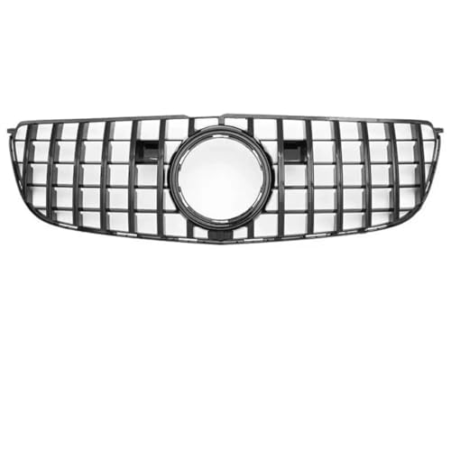 Grille d'admission avant GLS X166 2016-2019 calandre centrale rechange GLS350 GLS400 Black Silver